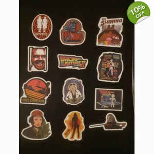 12 PC Misc. Movie Stickers - Series 1
