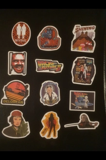 12 PC Misc. Movie Stickers - Series 1