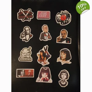 12 PC Misc. Movie Stickers Series 2