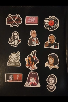 12 PC Misc. Movie Stickers Series 2