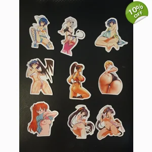 9 PC Adult Anime Stickers Series 2