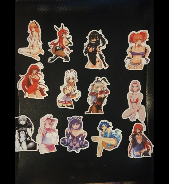 13 PC Anime Stickers Series 2