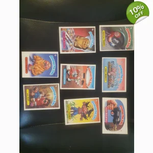 1986 8 PC Garbage Pail Kids Cards Ser. 1