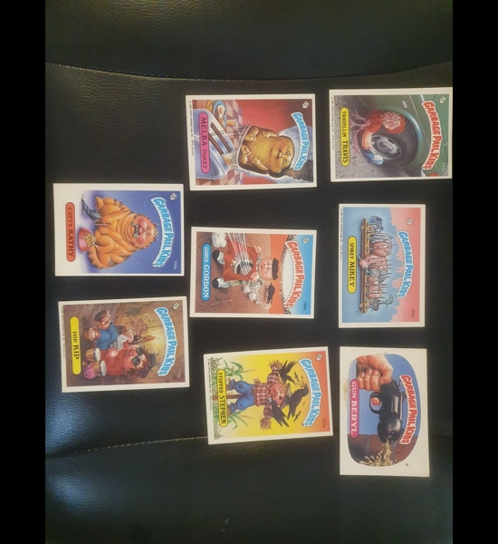 1986 8 PC Garbage Pail Kids Cards Ser. 1