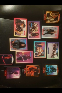 12 PC 80's Bands Trading Cards