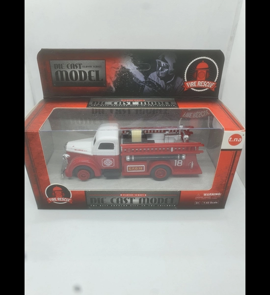 Vintage Fire Rescue 1:43 Scale Diecast