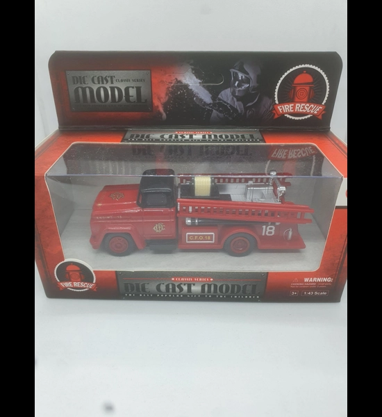 Classic Fire Rescue 1:43 Scale Diecast