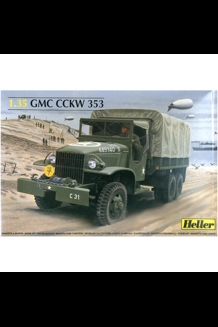 Heller 1.35 GMC CCKW 353 Model Kit