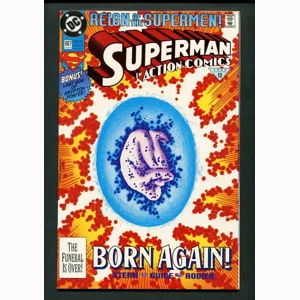 Superman Born Again - 687 - June 1993 Comic