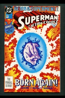 Superman Born Again - 687 - June 1993 Comic
