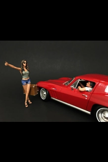 American Diorama Hitchhiker Set 1:18 Scale