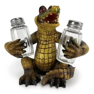 Alligator Salt & Pepper Shakers