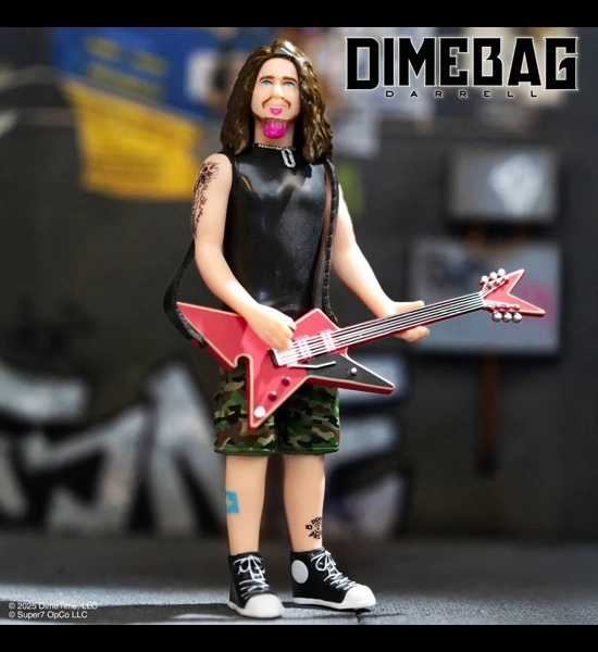 Dimebag Darrell Culprit ReAction Figure