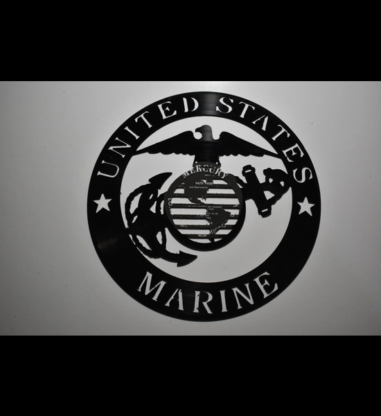 U.S. Marine Vinyl Art