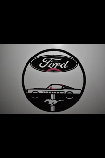 Ford Mustang Vinyl Art