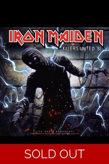 Iron Maiden - Killers United Live 1981 Netherlands Vinyl LP