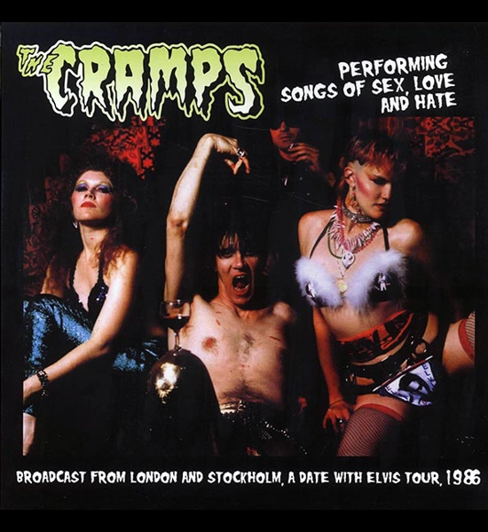 The Cramps - Live - A Date With Elvis Tour 1986 Vinyl LP