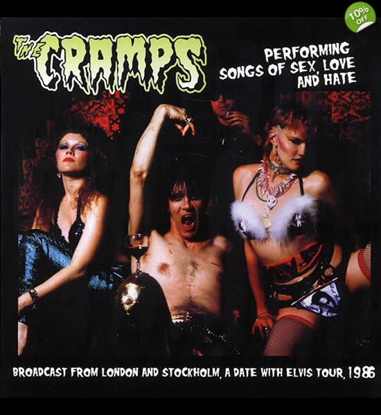 The Cramps - Live - A Date With Elvis Tour 1986 Vinyl LP