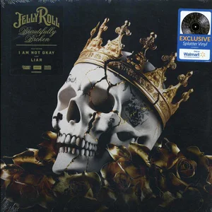 Jelly Roll - Beautifully Broken Brown Splatter Vinyl LP