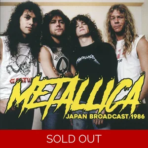 Metallica - Japan Broadcast 1986 2x Vinyl LPs