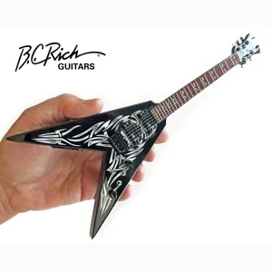 Axe Heaven - Kerry King B.C. Rich Tribal V Guitar Miniature