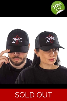 Tupac - Cross Logo Cap