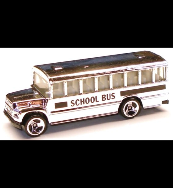 Hot Wheels Silver Series School Bus