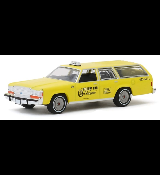 G.L. Coronado, CA. Yellow Cab '88 Ford Wagon