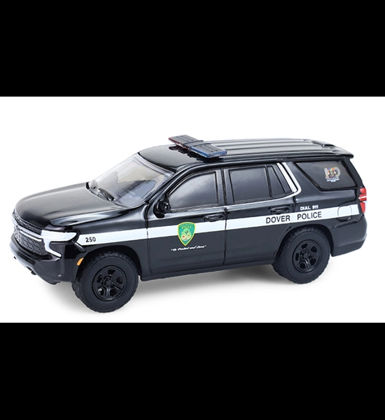 Greenlight Dover, DE Police 2024 Chevrolet Tahoe 1/64 Diecast
