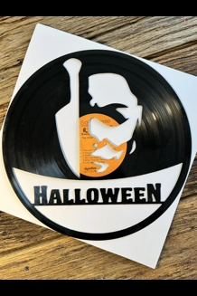Halloween Michael Myers Vinyl Art