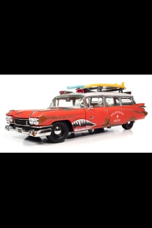 1959 Cadillac Eldorado Ambulance Surf Shark 1/18..