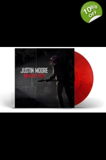 Justin Moore - Greatest Hits Red Smoke Vinyl LP