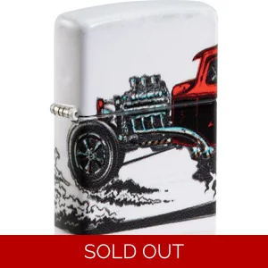 Hot Rod Car Zippo Lighter