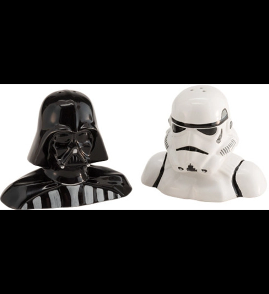 Star Wars Darth Vader/Storm Trooper Salt & Pepper Shaker Set