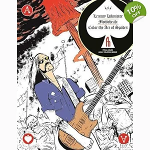 Motorhead Lemmy Coloring Book