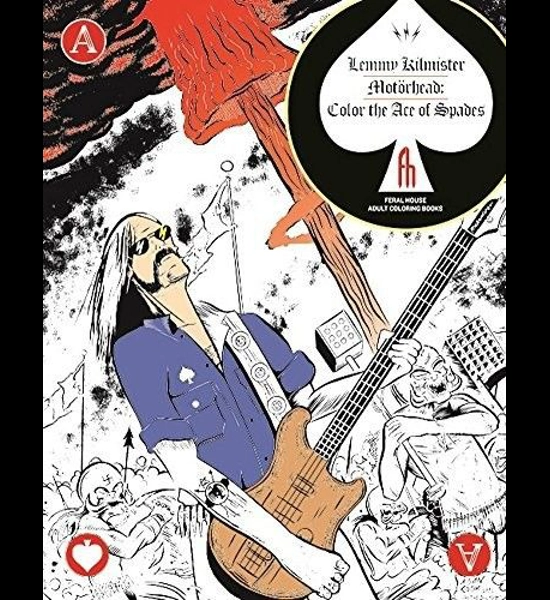 Motorhead Lemmy Coloring Book