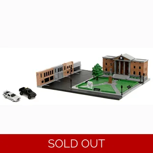 Jada Back To The Future Hill Valley Courthouse Nano Scene