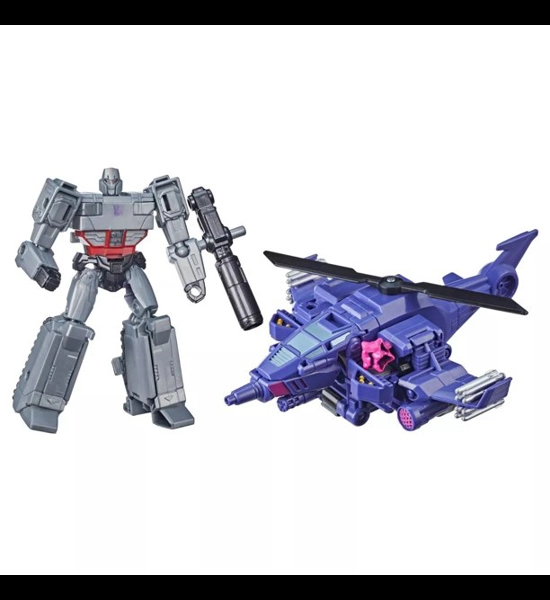 Transformers Buzzworthy Bumblebee Megatron/Chopper Cut A.F.