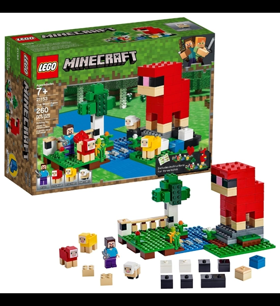 Lego Minecraft The Wool Farm 21153