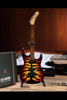 Axe Heaven George Lynch Sunburst Tiger Miniature Guitar