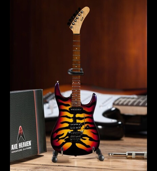 Axe Heaven George Lynch Sunburst Tiger Miniature Guitar