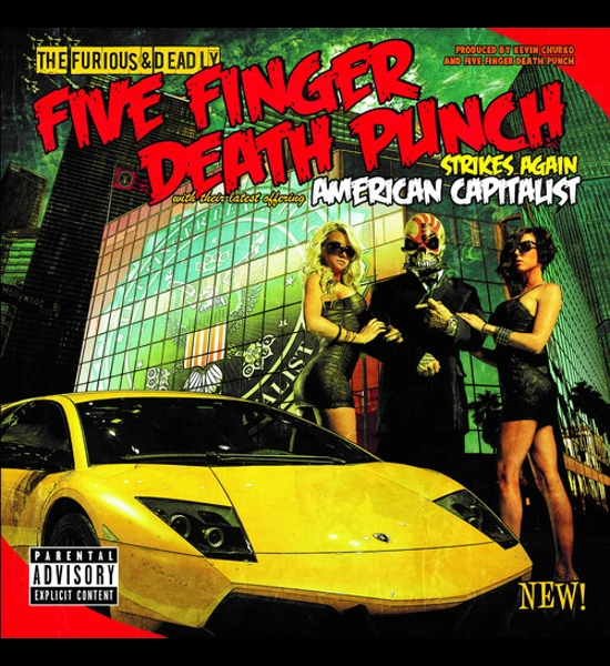 Five Finger Death Punch - American Capitalist Vinyl LP