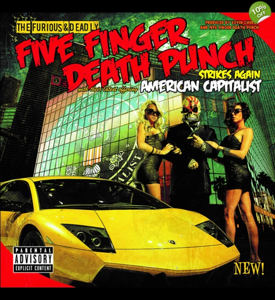 Five Finger Death Punch - American Capitalist Vinyl LP