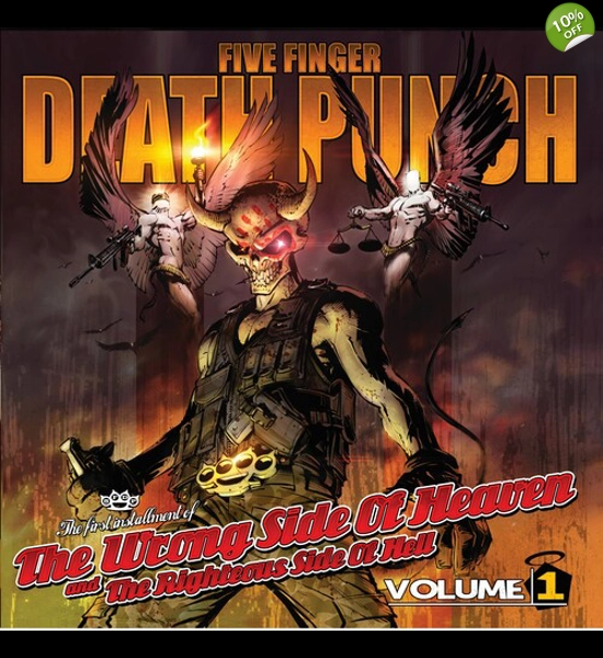 Five Finger Death Punch - The Wrong Side Of Heaven Vol. 1 LP