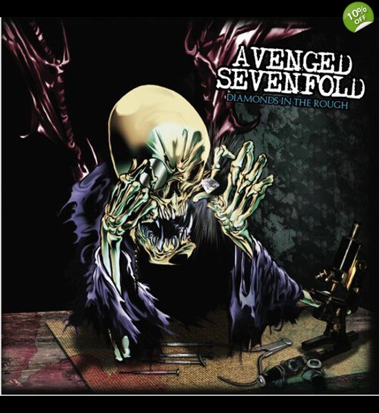 Avenged Sevenfold - Diamonds In The Rough Clear Vinyl LP