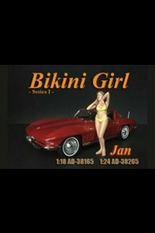 American Diorama Bikini Girl Jan 1:18 Scale