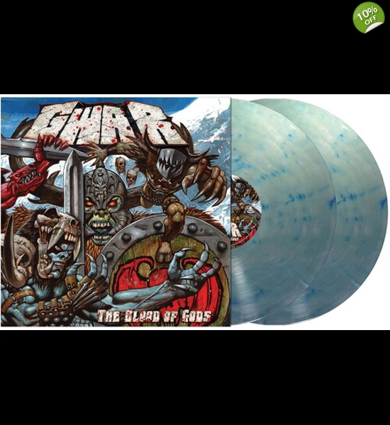Gwar - The Bloody Of Gods 2X Blue/White Vinyl LP's