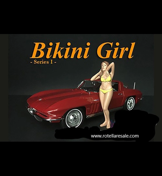 Bikini Girl Diorama Figure - 1:24 Scale