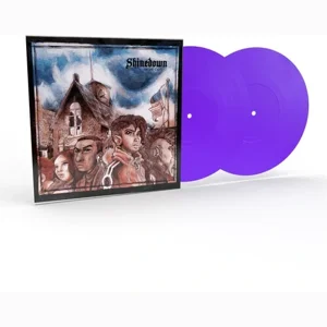 Shinedown - Us And Them Limited Edition Clear Purple Double Vinyl LPs