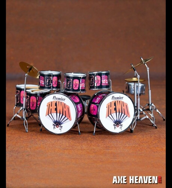Axe Heaven The Who Keith Moon Miniature Drum Kit